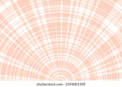 simple abstract light soft peach color thin to thick smooth texture plaid check tartan gingham sunburst line pattern that can be used as a background or texture