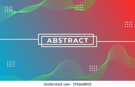 simple abstract line art background with gradient. suitable for all creative design needs