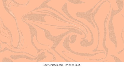 Sencillo patrón abstracto de mármol líquido sin soldadura. Impresiones de tela de moda. Estilo de color de color de color de color de color. Ilustración del vector
