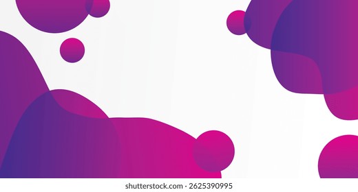 Simple abstract liquid pink purple background