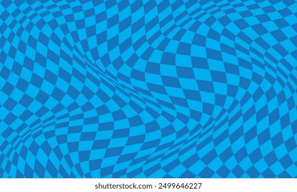 simple abstract lite and dark sky color geometric square wavy pattern a blue background with a geometric pattern of squares