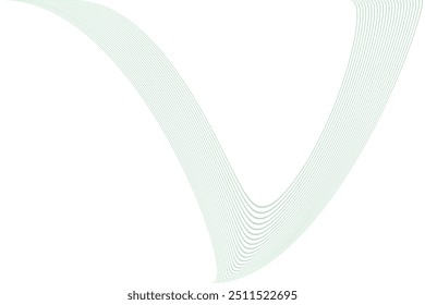 padrão ondulado simples de cor verde lite abstrato