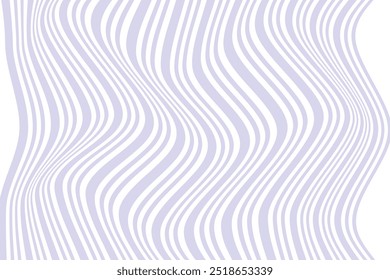 simples abstrato leve cor vertical ondulada distorcer padrão de linha um fundo roxo com um padrão branco de linhas