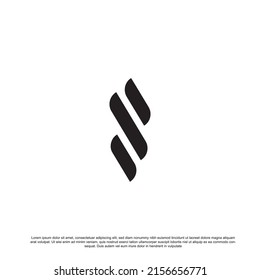 Simple vector de diseño de logotipo abstracto para su marca o negocio