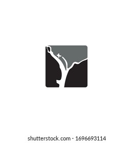 un simple logo abstracto / diseño de iconos