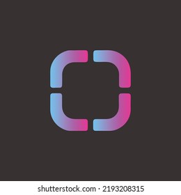 simple Abstract logo icon design
