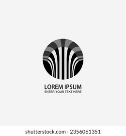 A simple abstract logo, maybe suitable for your business logo.