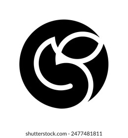 simple abstract logo vector illustration design