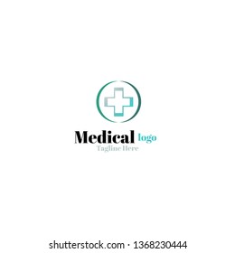 Simple Abstract Medical Logo Vector