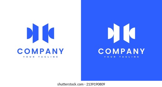 logotipo simple abstracto minimalista geométrico