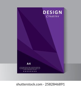 Simple and abstract modern Book cover, Brochure template design with A4 size, Annual report. Brochure template, catalog. Simple Flyer promotion. magazine. Vector illustration