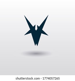 Simple Abstract Modern Business Goat Logo Design