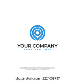 icono de logotipo simple abstracto moderno