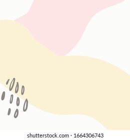 Simple abstract modern yellow and pink background for your design