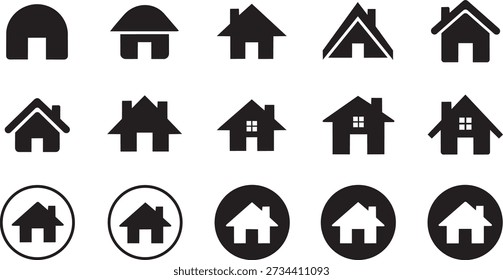 Un icono de logotipo monocromático simple y abstracto con un diseño geométrico, perfecto para negocios modernos.