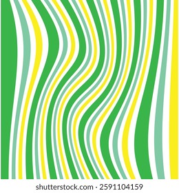 simple abstract nion, light nion and yellow colour vertical wave line pattern on white background.