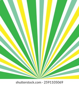  simple abstract nion, light nion and yellow colour sunray line pattern on white background.