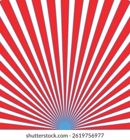  simple abstract orange and blue colour arc sunbrest line pattern