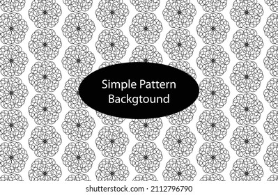 Simple abstract pattern background design. trend pattern