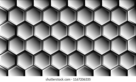 simple abstract pattern seamless by using light and shadow background vector 