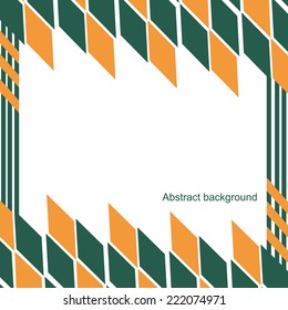 Simple abstract pattern, vector background with empty space below the text. 
