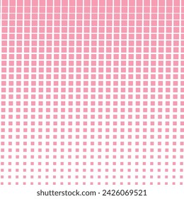 simple abstract pink color halftone blend pattern art