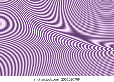 Patrón ondulado geométrico creativo de color púrpura abstracto simple Un fondo púrpura con líneas que muestran las líneas de las líneas.