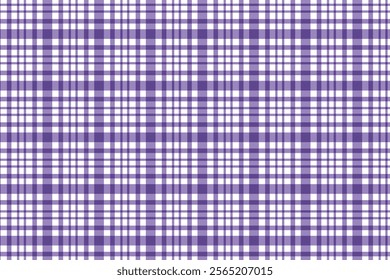 simple abstract purple color plaid check pattern