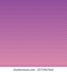  simple abstract purple colour vertical thik to thin zig zac line pattern on pink colour background.