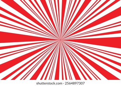 simple abstract red color round creative sunburst pattern  a red and white star that is in a circle