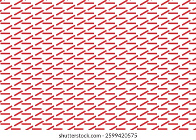 simple abstract red color short line pattern red and white geometric pattern with repeating diagonal lines red geometric pattern background