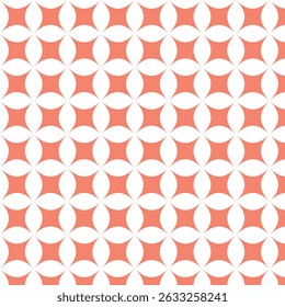 simple abstract red colour geometry beautiful seamless pattern
