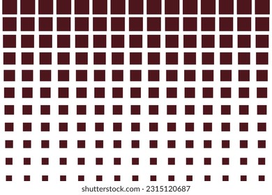 simple abstract seamlees deep red wine colour squer pattern on white background