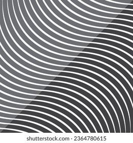 simple abstract seamlees grey black color wavy pattern art