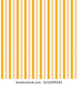 simple abstract seamlees lite and deep orenge juice colour virtical line pattern on white background 