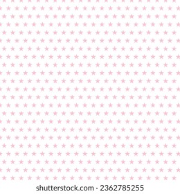 simple abstract seamless babypink color star pattern