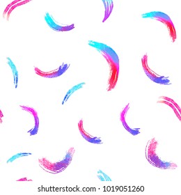 Simple abstract seamless pattern inspired. Stripes and circles. Trendy stylish texture. Repeating tile, vector artwork for print and textiles, home decor, spring summer fashion fabrics.