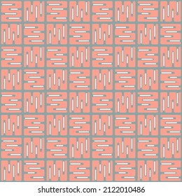 Simple abstract seamless pattern for web, advertising, textiles, prints and any design projects. Geometric shapes will decorate any surface or thing and make it attractive.