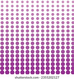 simple abstract seamless violet lite and deep color polka dot half tone pattern