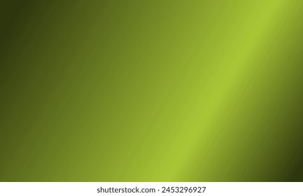 Simple abstract shiny dark olive green gradient background. Decorative transition illustration template for product display, branding, advertising, banner, poster, greeting card, backdrop