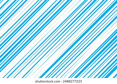simple abstract sky color thin to thick daigonal line pattern a pattern of blue lines on a white background.