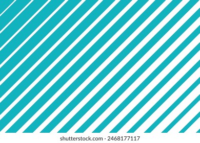  patrón de línea de mezcla de semitonos diagonales de color de menta abstracto simple con un fondo de rayas azules y blancas con una raya azul