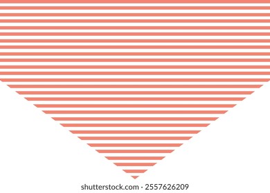 simple abstract soft color big to small line pattern the lines of the heart are red and white