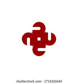 Simple Abstract Star Concept logo icon vector design