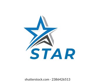 simple abstract star logo icon symbol design template illustration inspiration