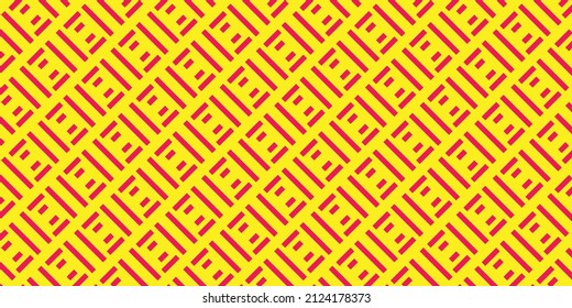 Simple Abstract Trendy monogram pattern design. Vector illustration. eps 10