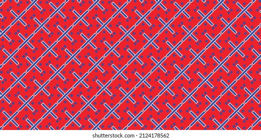 Simple Abstract Trendy monogram pattern design. Vector illustration. eps 10