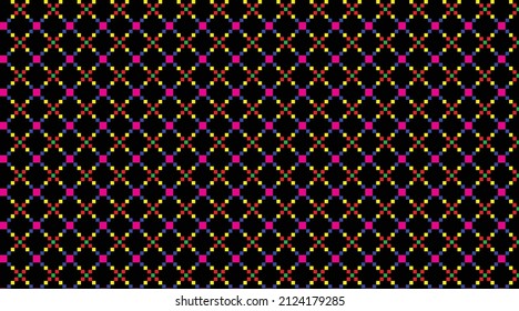 Simple Abstract Trendy monogram pattern design. Vector illustration. eps 10