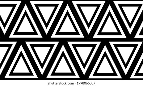 A simple Abstract triangle seamless pattern.