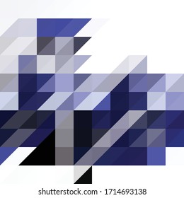Simple abstract triangle vector background